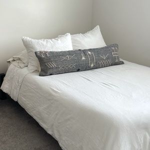 West Elm Handwoven oversized Lumbar Pillow Cover